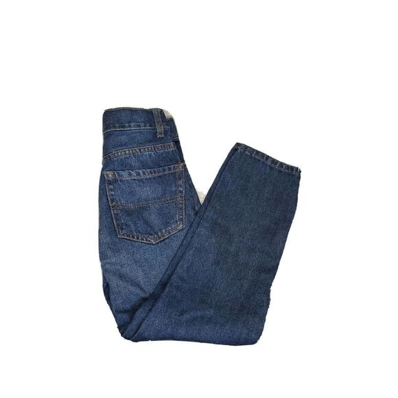 Children's Place Straight Jeans Dark Wash Size 7S Slim adjustable Worn Once! - Picture 9 of 11